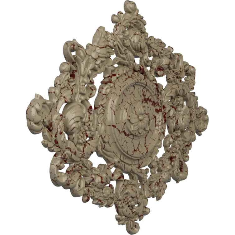 22 1/2"W x 30 3/8"H x 1 1/2"P Katheryn Ceiling Medallion