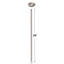 Bras de douche de plafond rond 1/2 po avec bride Westbrass IPS x 24 po-21698678