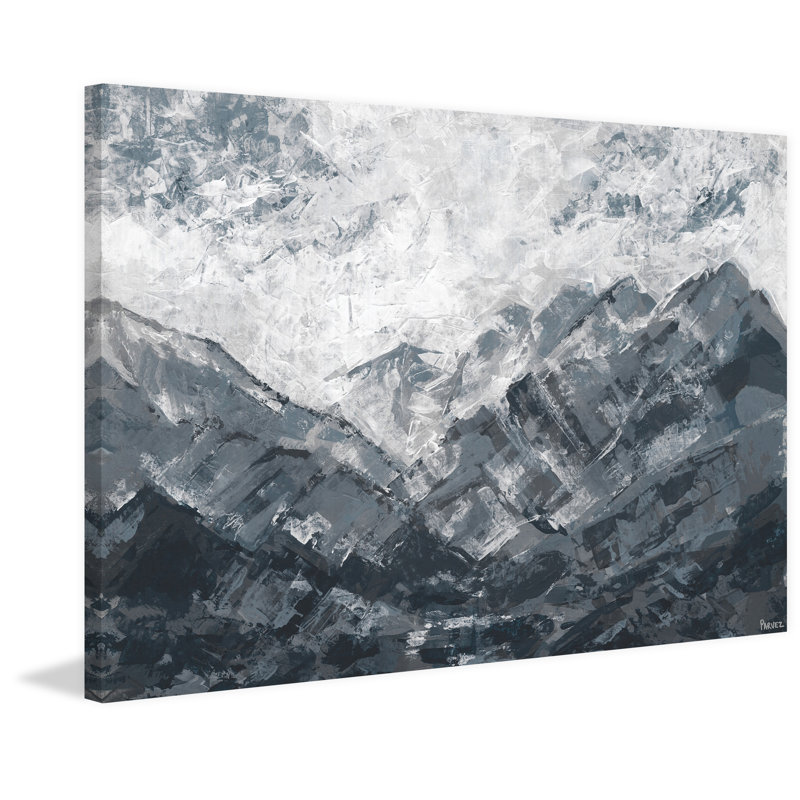 Parvez Taj - Wrapped Canvas Painting, 25cm H x 76cm W
