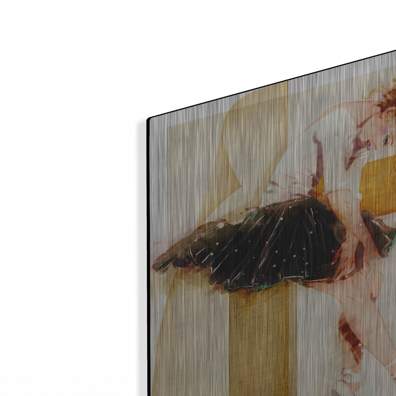 «Tired Dancer» par TM Borenstein, H 16 po x l 12 po