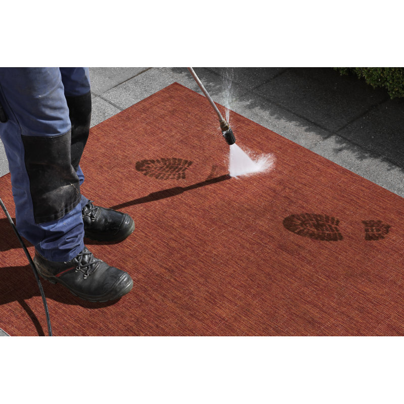 Miami Flatweave Orange Rug, Runner 80 x 250 cm