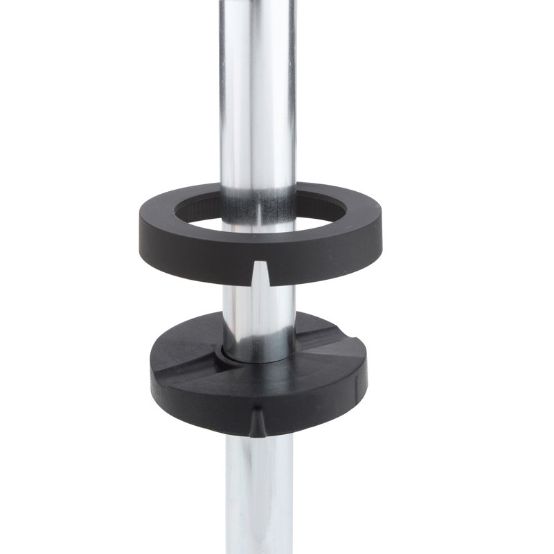 Rev-A-Shelf Lazy Susan Full-Circle Polymer 2-Shelf, 28" W, White