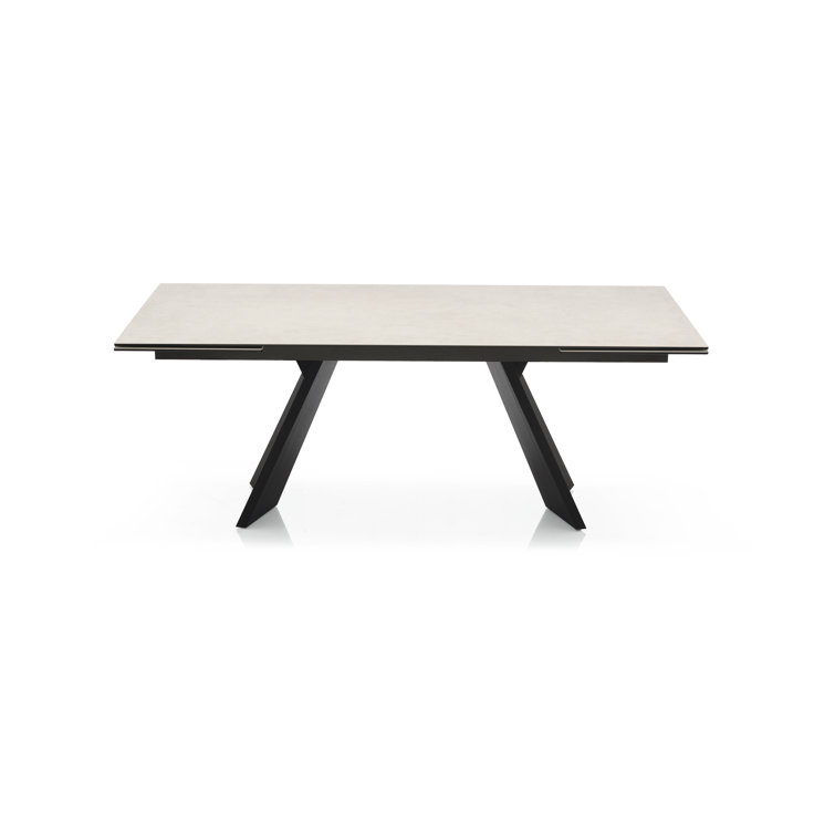 Icaro Extendable Table with Wooden Base