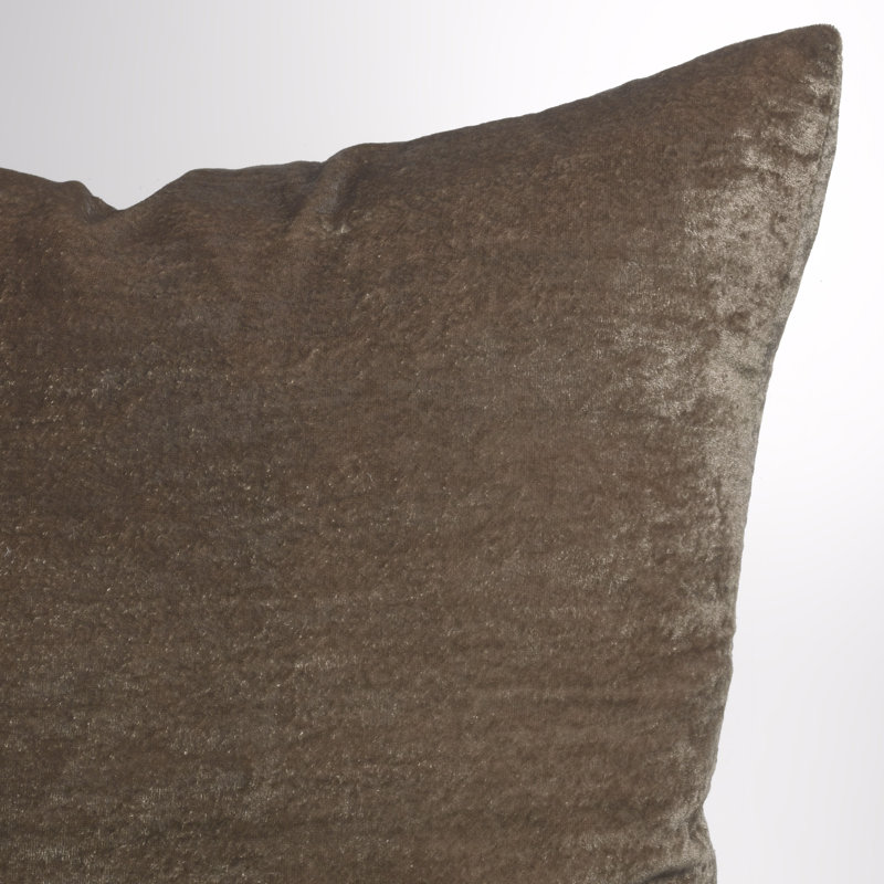 Luscious Reversible Throw Pillow, Soft Earth