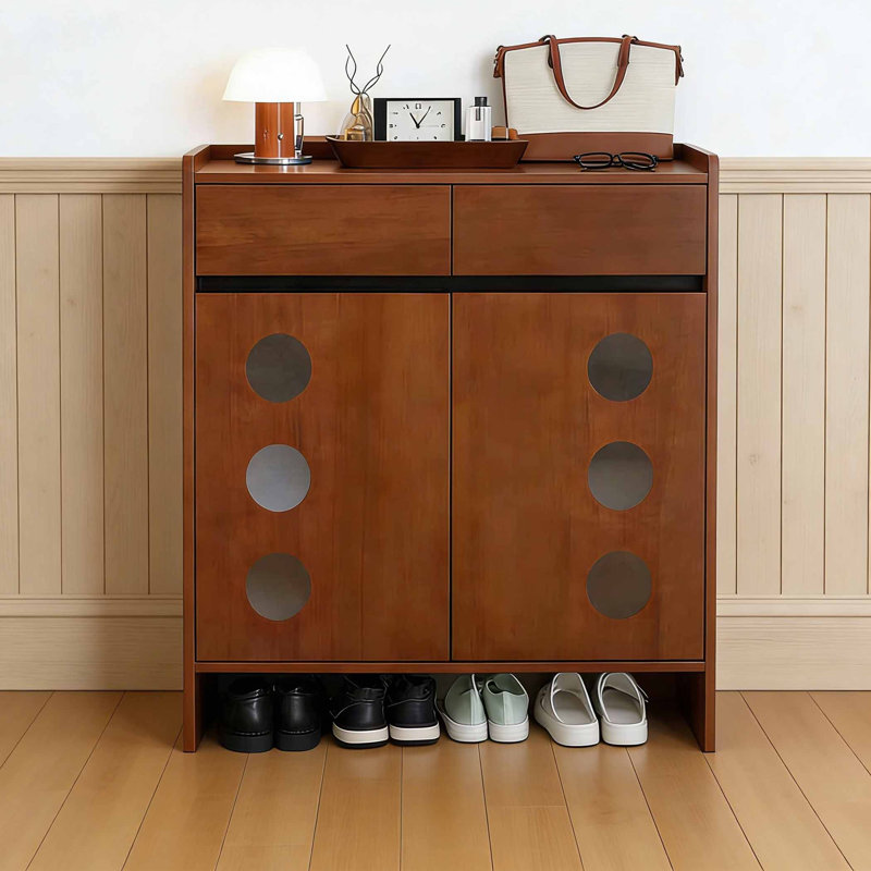 Range-chaussures d'intérieur minimaliste de style italien
