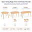 Ensembles de table de salle à manger extensible (doit inclure à la fois la table et la chaise) Modern Home