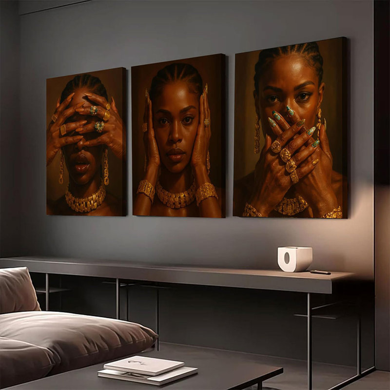 3 Piece Wrapped Canvas Print