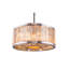 Lustre cylindrique unique et remarquable à 8 lumières Dorinda-23119873-23119871