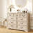 Farmhouse 9-Drawer Bedroom Dresser Storage Organizer-590201439