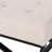 Sophisticated With Upholstery And Elegant Leg Construction Rectangular Faux Wood Soft Button- Seat Chic Design
