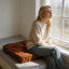 Square Microfiber  Floor Pillow /Cushion.-2100822728