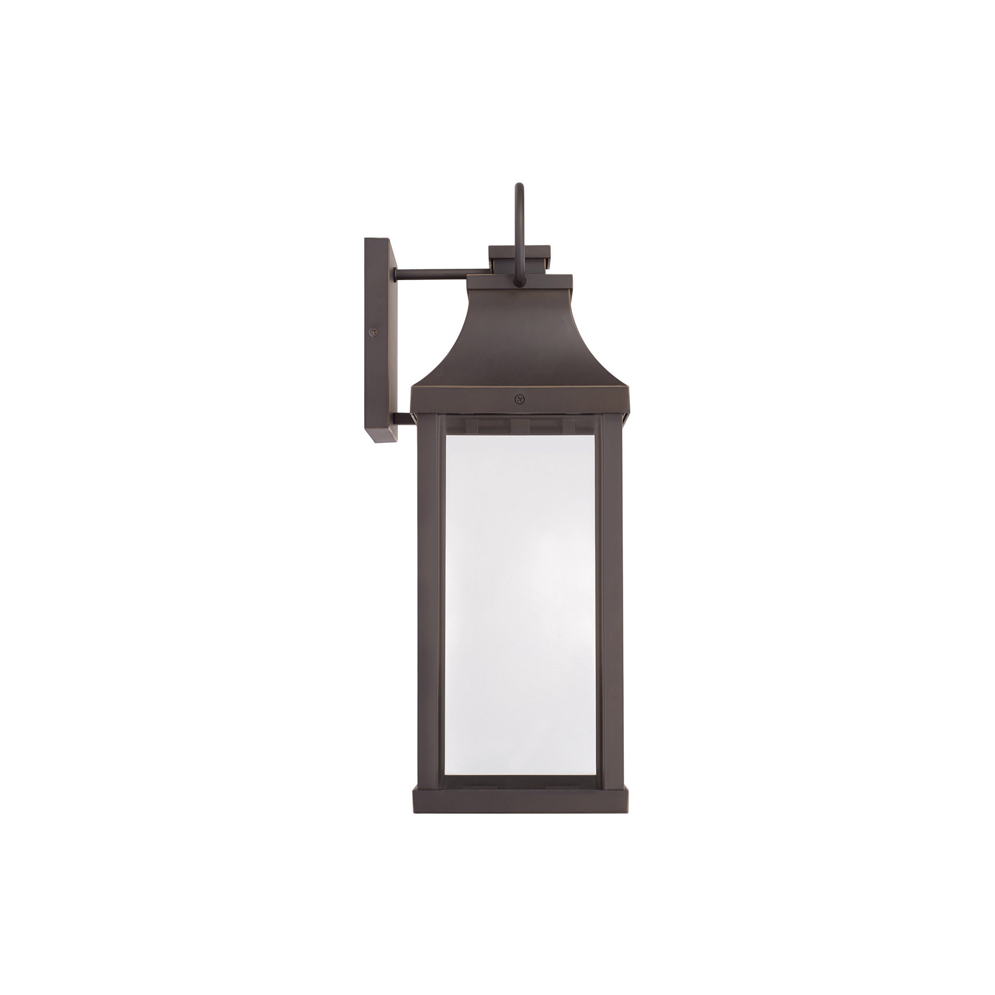 Parker Single Light Outdoor Wall Light, Oiled Bronze