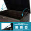 Armoire de rangement en rotin 120 gallons