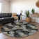 Maliana Washable Abstract Indoor / Outdoor Rug