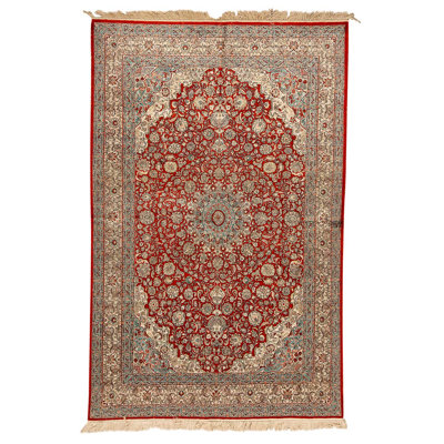 Hand Woven Silk Oriental Area Rug