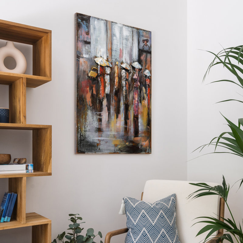 Peinture sur toile tendue