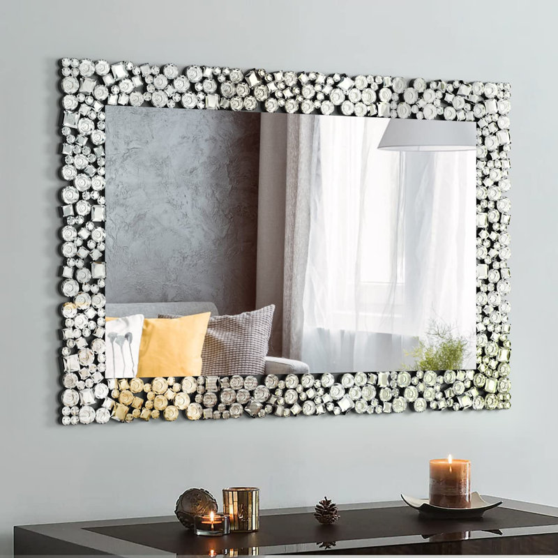 Miroir de salle de bain Cadfan, 47,2 po x 31,5 po