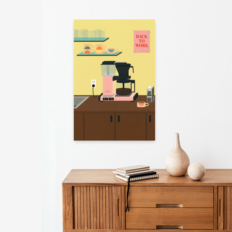 Art contemporain, art contemporain moderne coloré, H 24 po x l 16 po