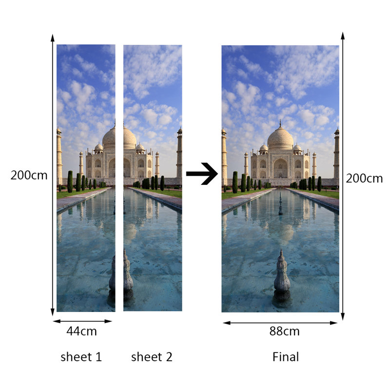 Scenic & Cityscapes Door Decal