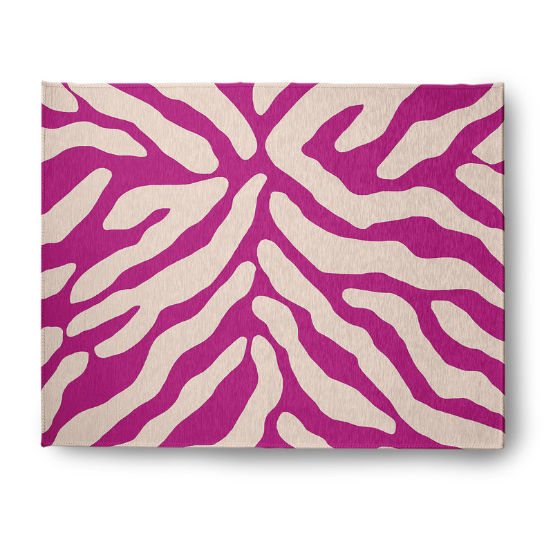 Cymphonique Chenille Animal Print Indoor Rug, Rectangle 8' x 10'