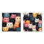 Motif de chat pour chambre de bébé - animaux, ensemble de 2 collages carrés-497681434-497681436