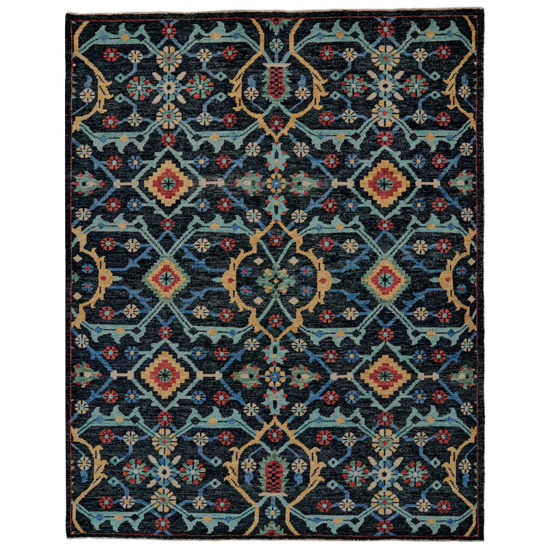 Pinecrest Wool Geometric Area Rug, Rectangle 2' x 3'