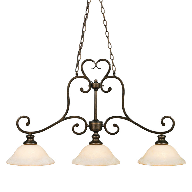 Anaeli 3 - Light Steel Dimmable Linear Chandelier
