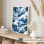 «Beach and Coastal Japanese Waves II», reproduction d'art sans cadre-105718283