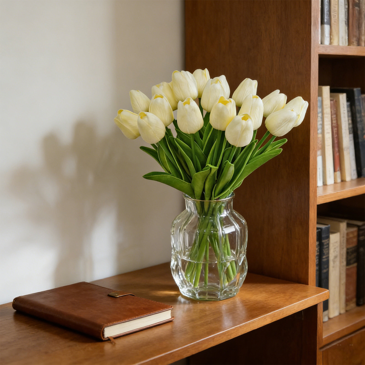 Tulip Floral Stems, Light Yellow