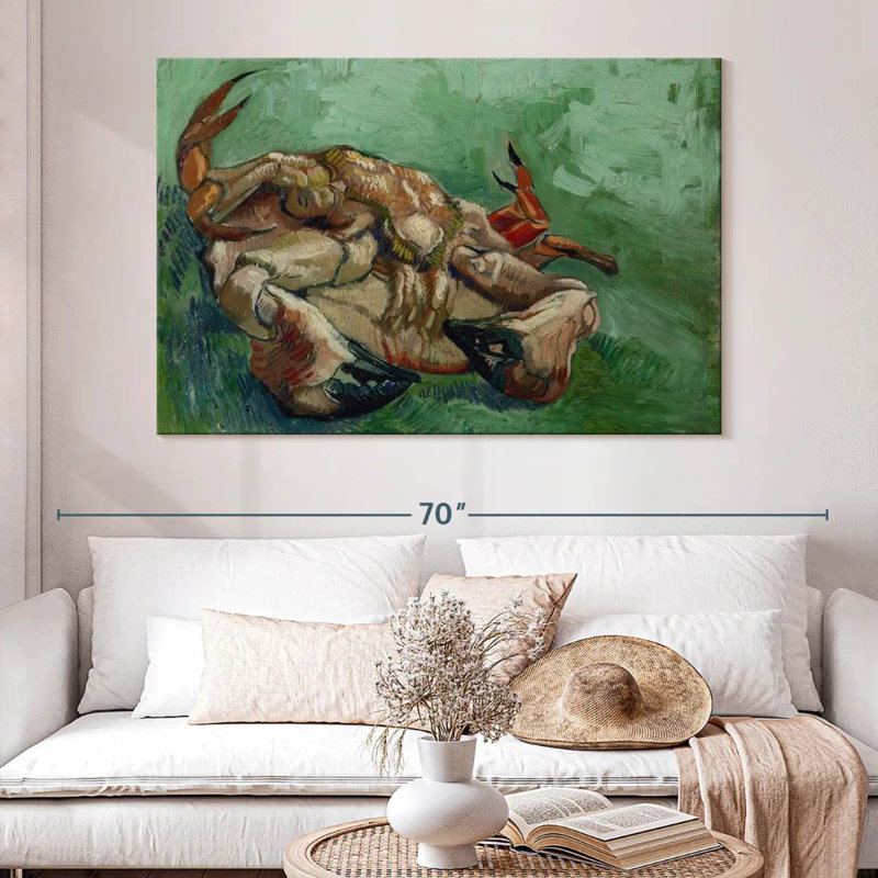 Brampt Crab On Its Back, 34" H x 51" W