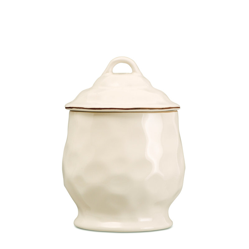 Cantaria Small Canister - Almost Yellow, Ivory