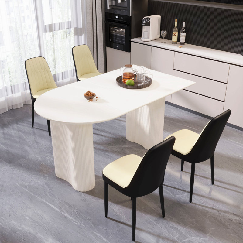 Ensemble de chaises de table et de salle à manger 63 po.