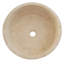 TashMart Classic 16'' Stone Circular Bathroom Sink-20673672