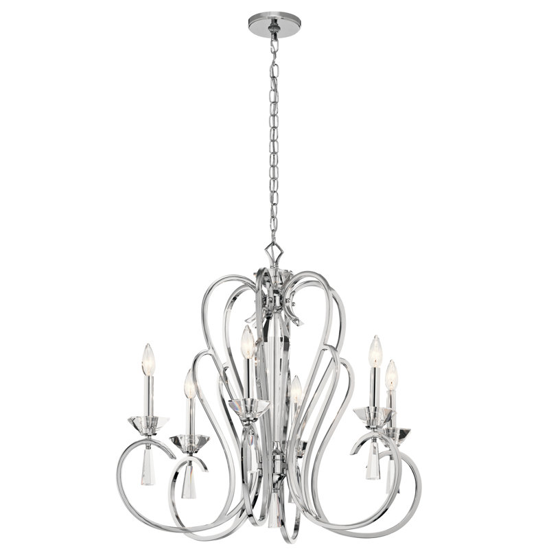 Optic Ice 6 - Light Chandelier