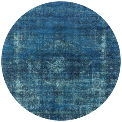 Tapis oriental bleu Roundup