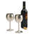 Aulay 6.75oz. Stainless Steel Wine Glass Set