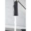 Robinet de cuisine en métal noir mat