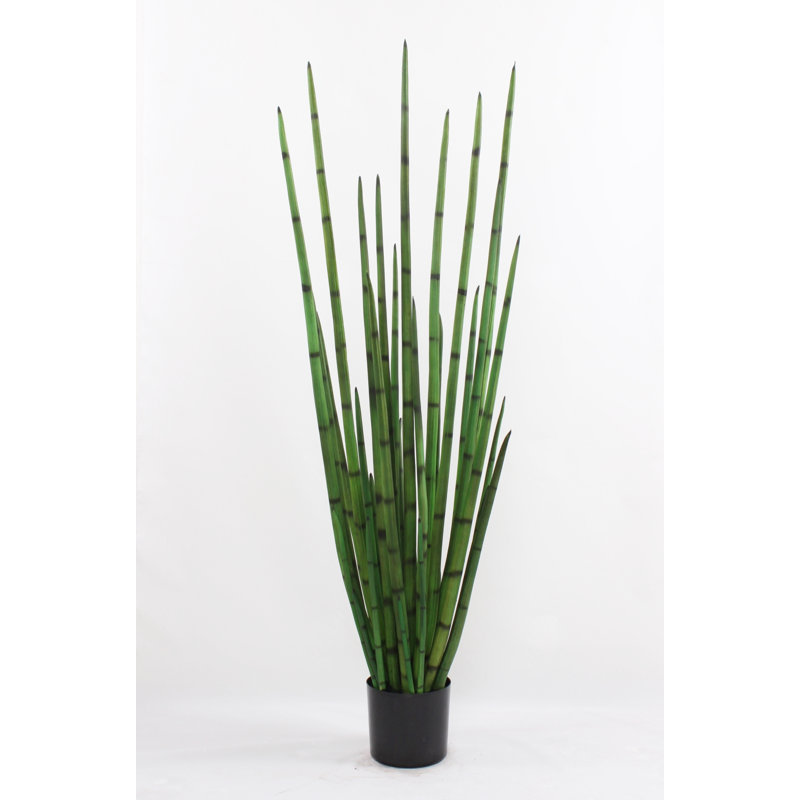 Herbe réaliste dans un pot, 4 pi de haut