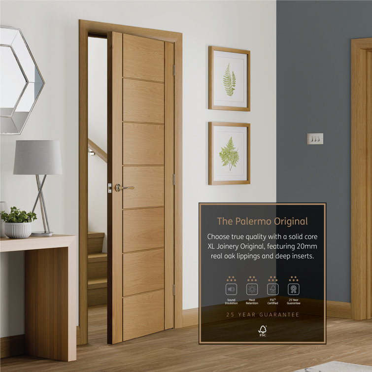 Xl Joinery Internal Oak Prefinished Palermo & Reviews | Wayfair.Co.Uk