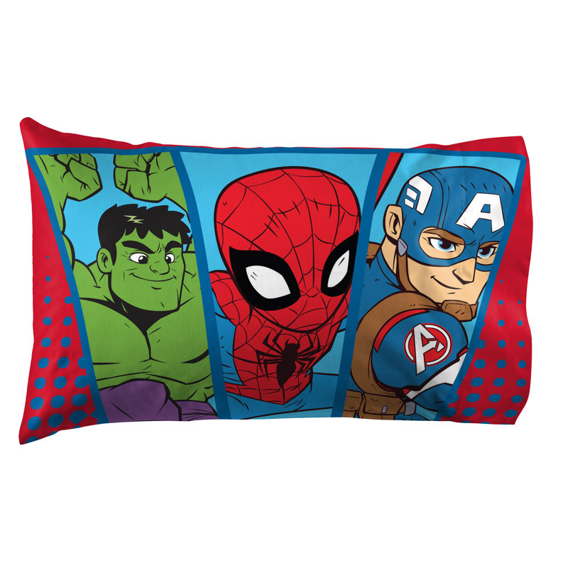 Ensemble de lit double 4 pièces Marvel Superhero Adventures