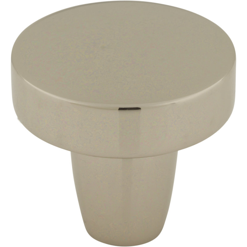 Florham 1 1/4" Diameter Round Knob, Polished Nickel