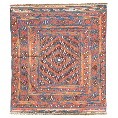Tapis multicolore de haute qualité noué à la main
