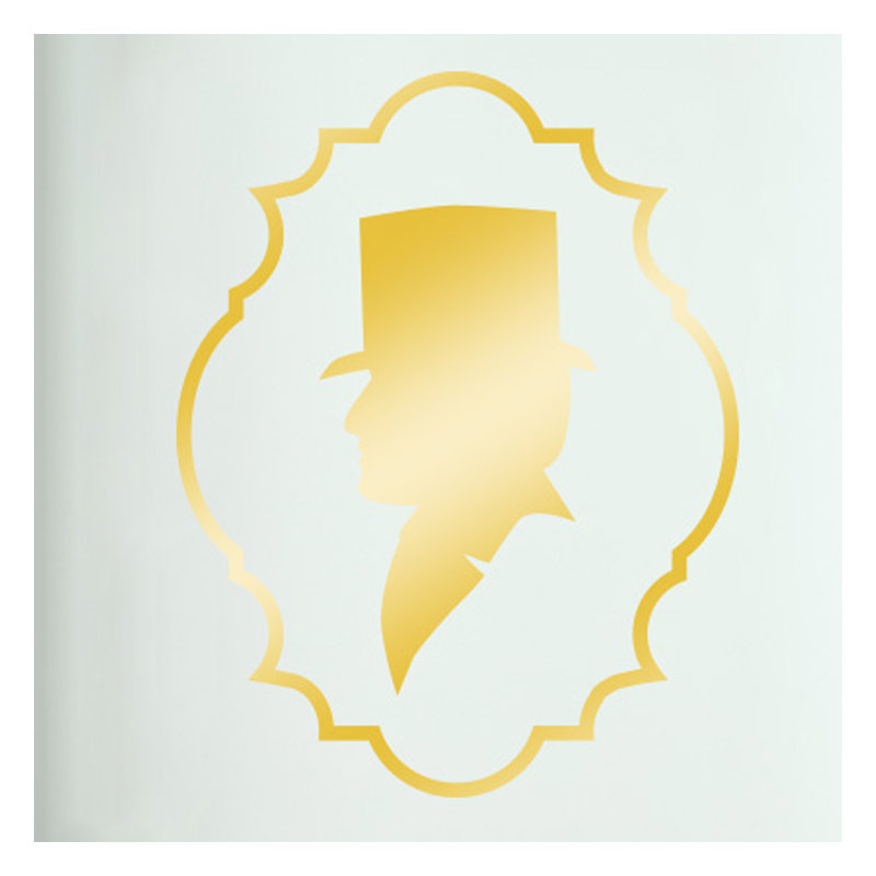Wall Decal, Shiny Gold
