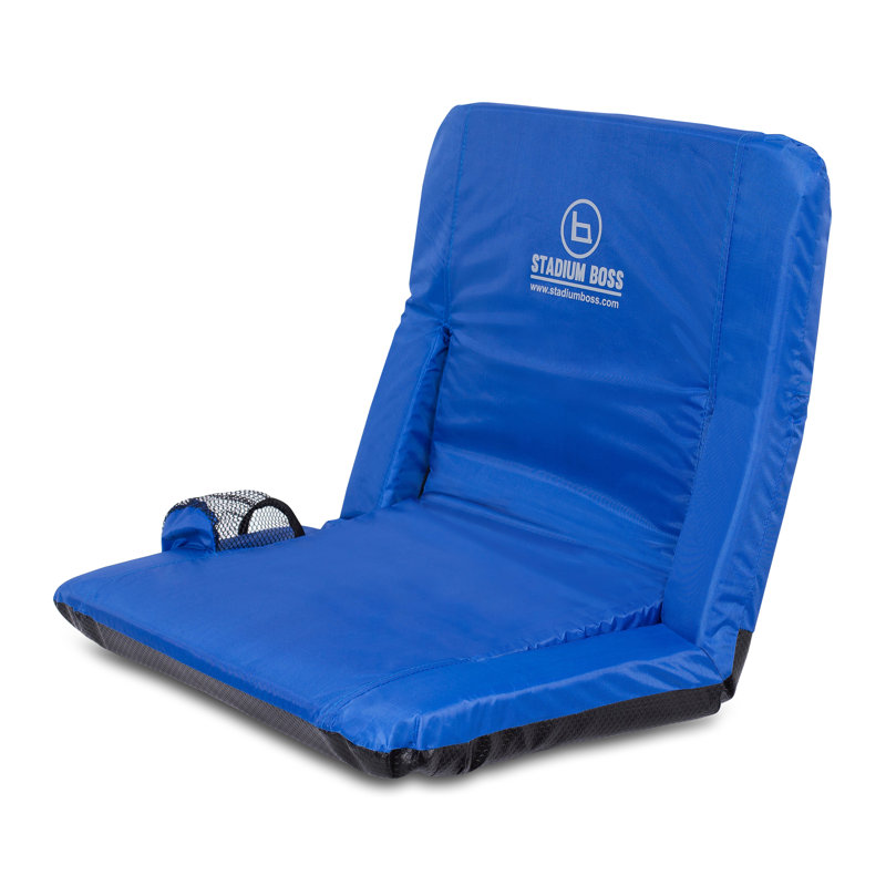 Folding Stadium Seat, Blue