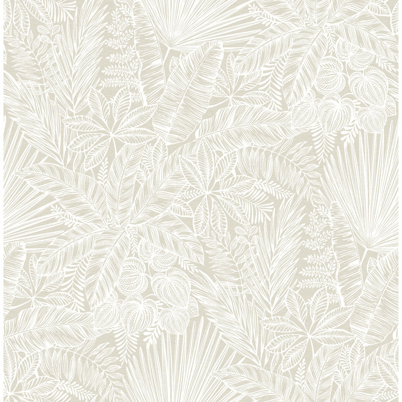 Vita Sage Botanical Wallpaper, Off White
