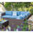 Newagen 4 - Person Patio Conversation Set with Cushions-162809363
