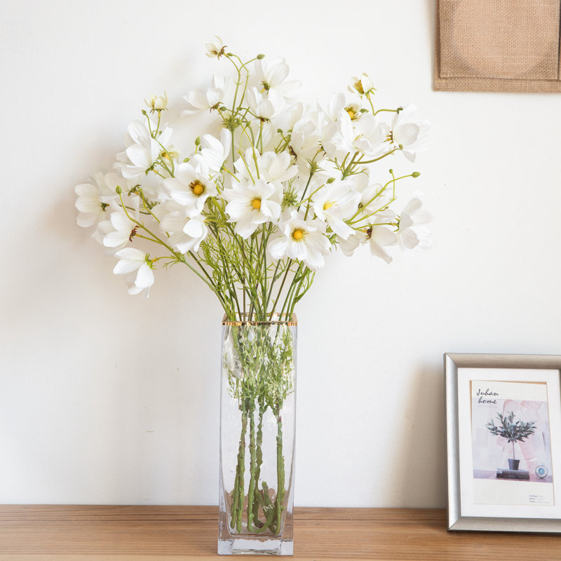 Silk Daisy Arrangement, White