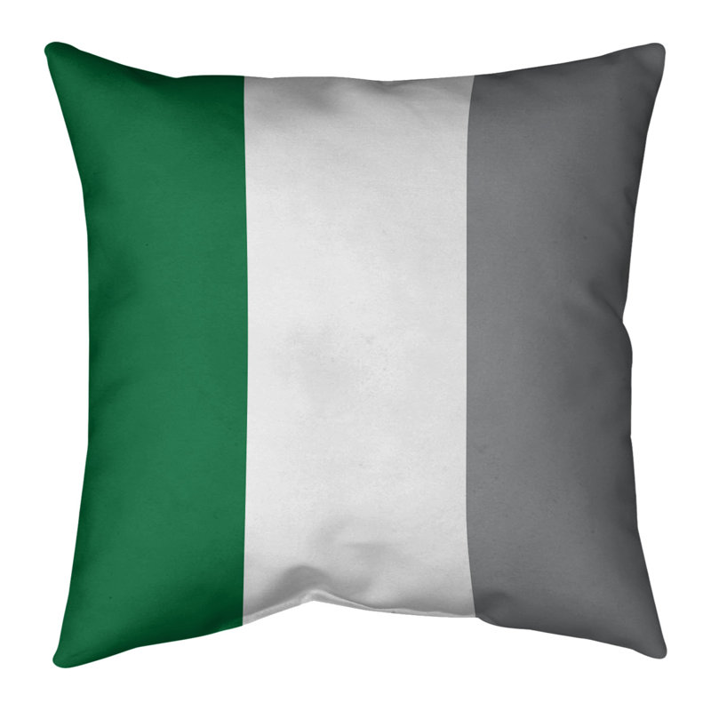 Housse de coussin, 18 po x 18 po, Blanc, Simili suède