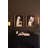  Framed Halloween Ghost Paintings Black and White Wall Art Set of 2 – 17.5" Tall