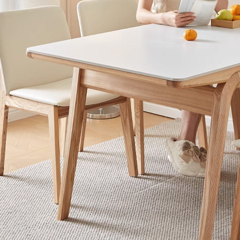 Ensembles de tables de salle à manger haut de gamme pour la famille, H 29,52 po x L 55,11 po x l 31,49 po